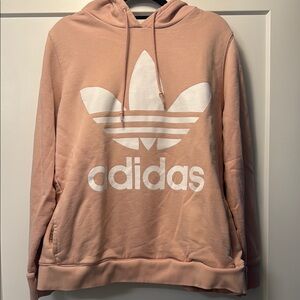 Adidas L Pink Hoodie Sweater